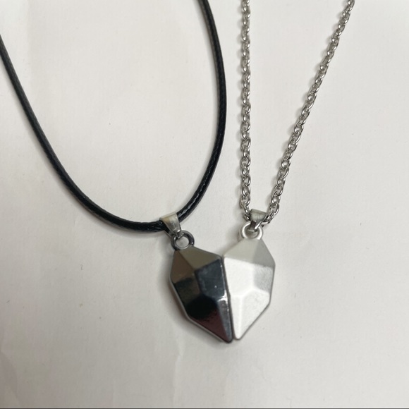 Friendship Bracelets & Heart Necklaces Magnetic EIELO 4Pcs - Picture 9 of 15